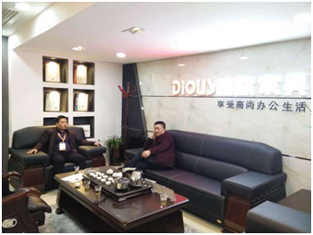 南湖三湘迪歐吳總與潘總交流 南湖三湘迪歐吳總與潘總交流