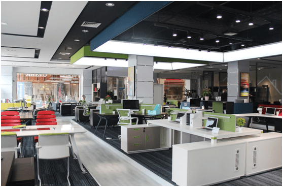 現(xiàn)代款職員辦公桌