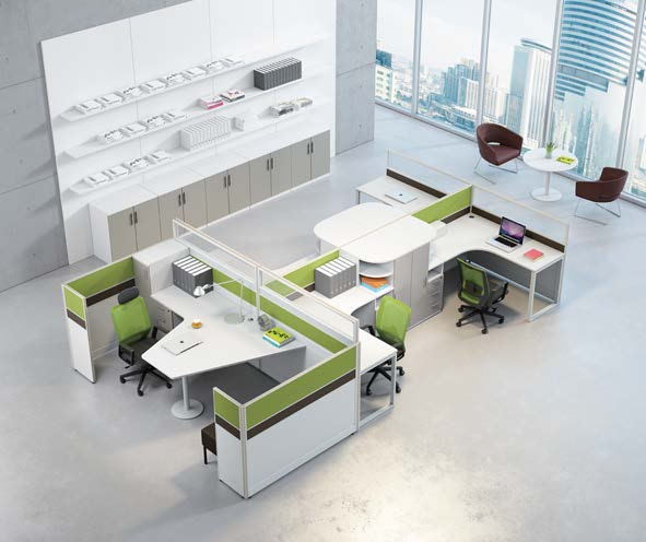 迪歐辦公家具屏風卡位職員桌 迪歐辦公家具屏風卡位職員桌