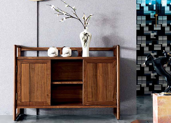 現代實木總裁辦公室茶水柜-小江南 現代實木總裁辦公室茶水柜-小江南