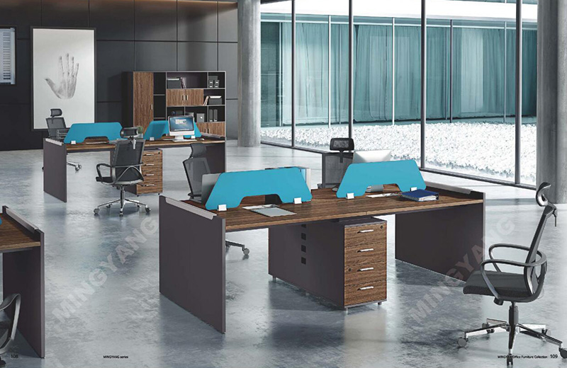 現代膠板家具企業職員辦公桌埃森 現代膠板家具企業職員辦公桌埃森