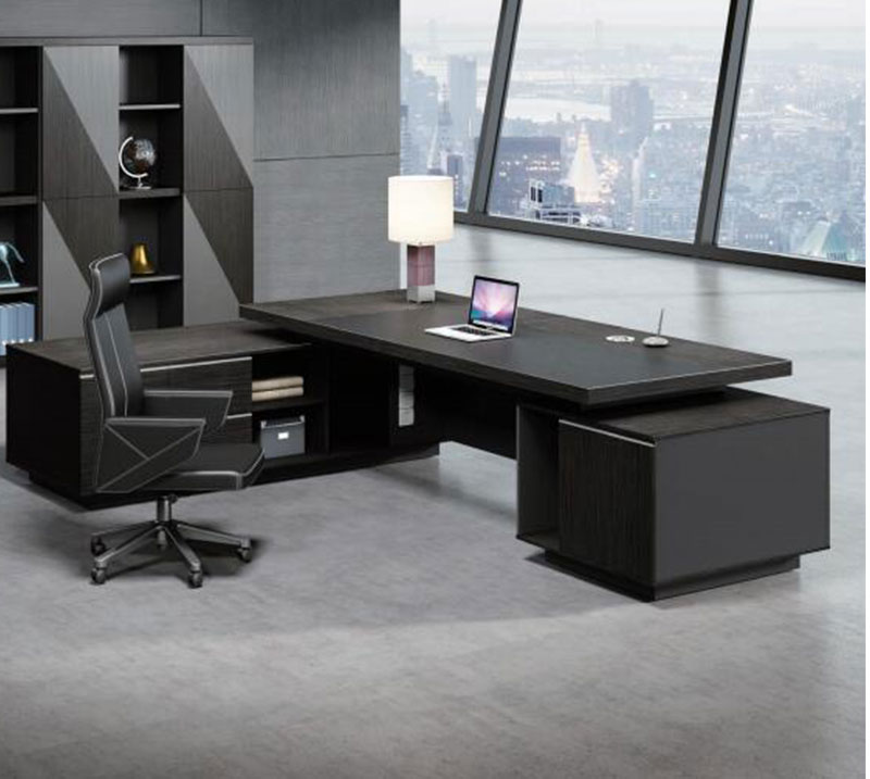 簡藝系列 - 時尚定制老板經理辦公室膠板大班臺 簡藝系列 - 時尚定制老板經理辦公室膠板大班臺