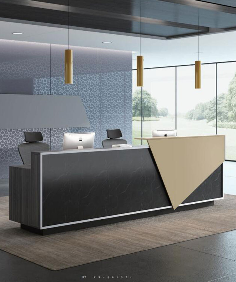 科沃系列 - 現代簡約定制前臺辦公桌