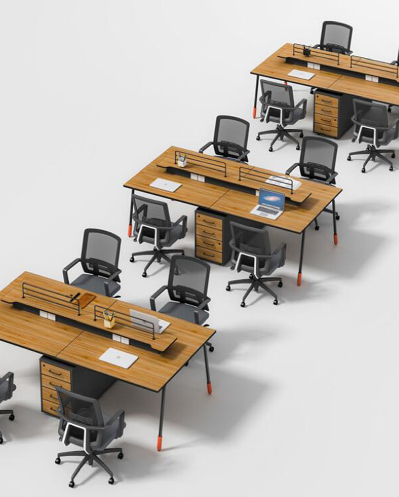 涵素系列 - 現代簡約辦公室職員桌 涵素系列 - 現代簡約辦公室職員桌