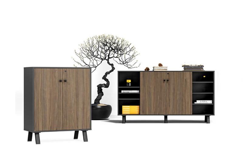 莫蘭迪系列 - 時尚美觀總監經理膠板辦公桌