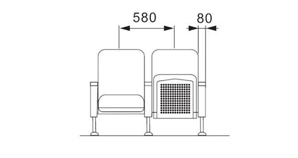 現(xiàn)代戲劇院觀看椅