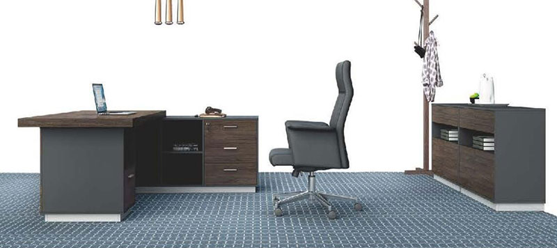 致和系列 - 奢華大氣老板大班臺(tái) 致和系列 - 奢華大氣老板大班臺(tái)