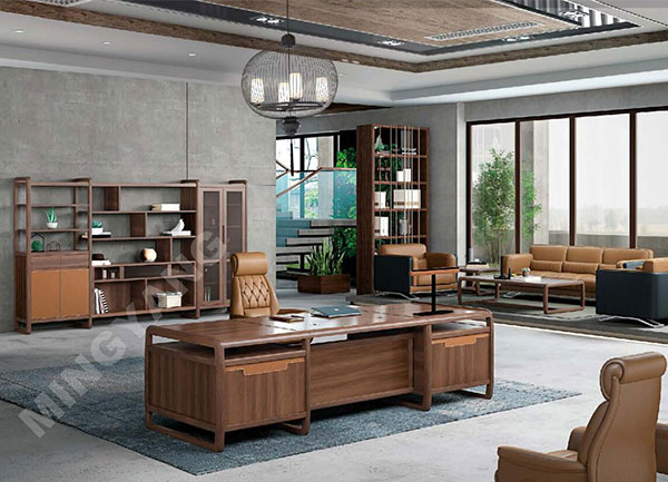 雷諾實木大班臺 雷諾實木大班臺