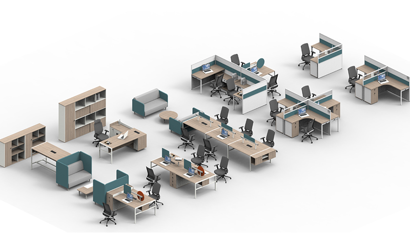 深圳系列辦公室多人辦公位