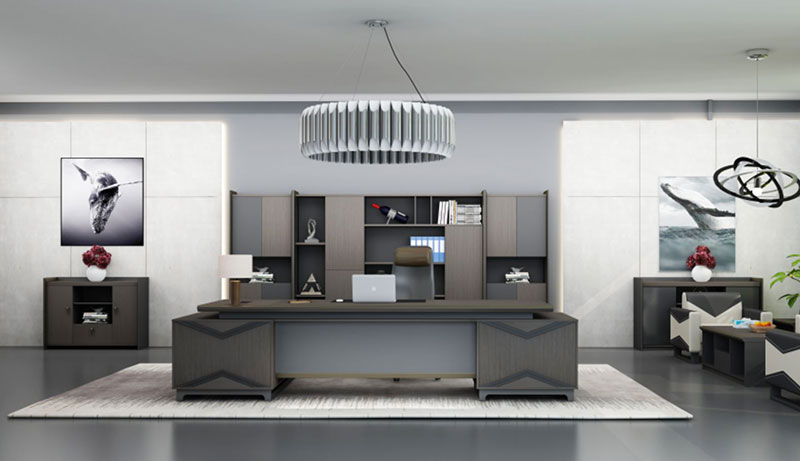 廣州系列-老板辦公班臺 廣州系列-老板辦公班臺