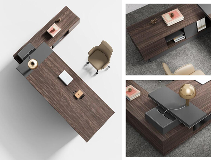 配齊系列-老板辦公桌 配齊系列-老板辦公桌