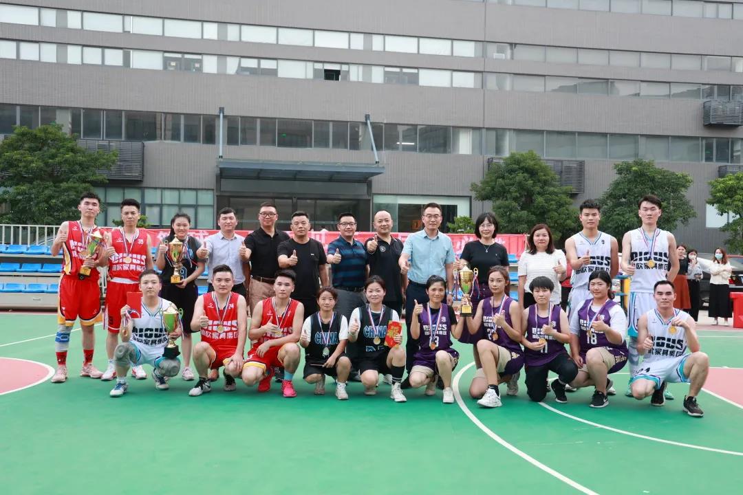 第七屆“迪歐杯”籃球賽合照
