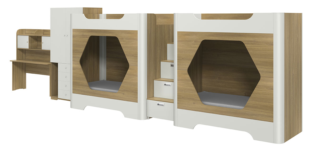 學(xué)生公寓家具-諾克斯系列