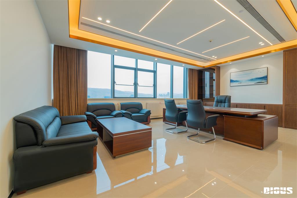 迪歐辦公家具案例 西部礦業集團辦公樓家具項目