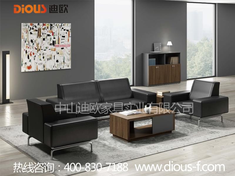純黑洽談沙發 純黑洽談沙發