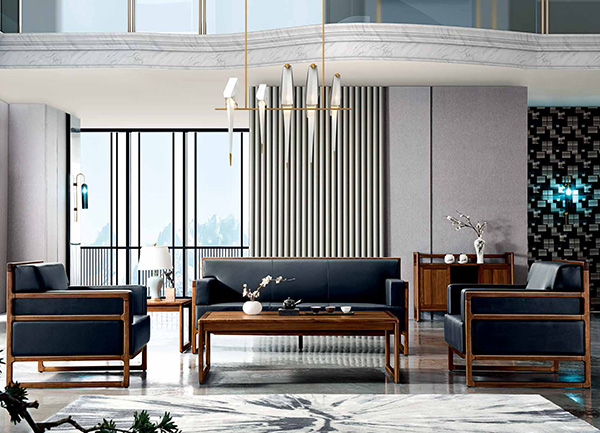 獨具匠心全實木老板總裁辦公室沙發- 小江南系列 獨具匠心全實木老板總裁辦公室沙發- 小江南系列