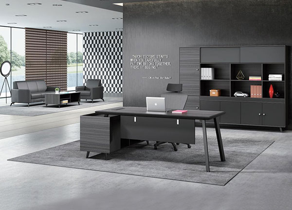 迪歐家具科沃系列 - 時尚老板經理總監辦公室大班臺 迪歐家具科沃系列 - 時尚老板經理總監辦公室大班臺