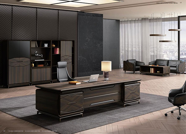 迪歐家具梵高系列 - 時尚寬敞老板經理辦公室大班臺 迪歐家具梵高系列 - 時尚寬敞老板經理辦公室大班臺