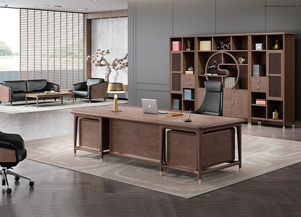 迪歐廠家定制 - 卓梵系列 - 時尚寬敞大班臺 迪歐廠家定制 - 卓梵系列 - 時尚寬敞大班臺