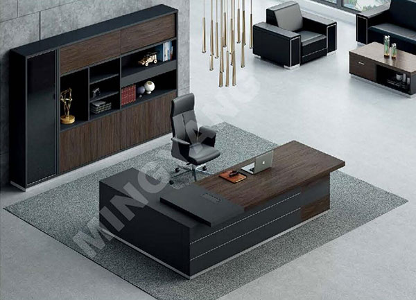 迪歐家具致和系列 - 奢華大氣老板大班臺(tái) 迪歐家具致和系列 - 奢華大氣老板大班臺(tái)