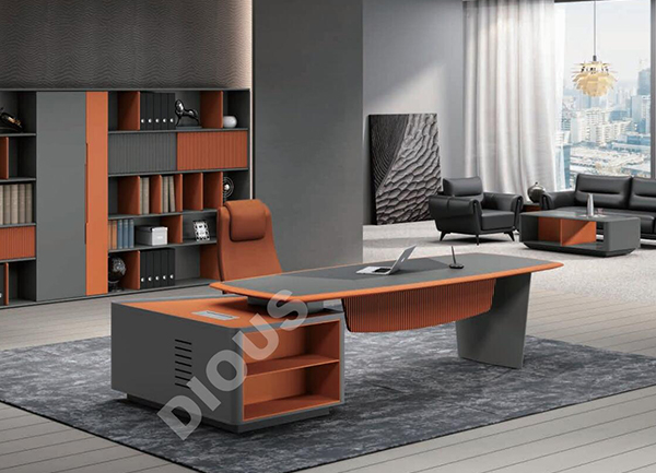 新品-時代系列-時尚總裁大班臺-迪歐家具 新品-時代系列-時尚總裁大班臺-迪歐家具