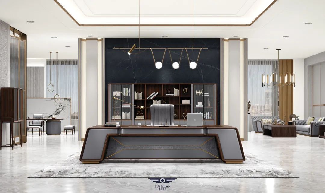 2022-總裁大班臺-迪歐家具-思梵系列系列-路易 2022-總裁大班臺-迪歐家具-思梵系列系列-路易