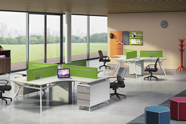 金屬支撐時尚簡約膠版職員辦公桌辦公臺FL-D1328 H 金屬支撐時尚簡約膠版職員辦公桌辦公臺FL-D1328 H