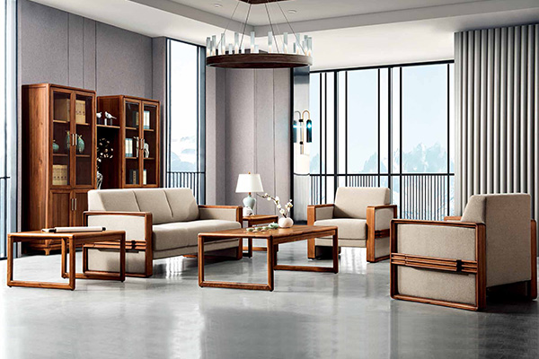 迪歐家具 - 設計精巧老板總裁辦公沙發- 旭日東升系列