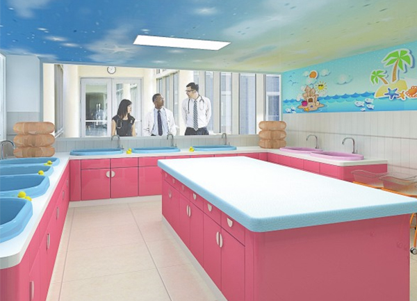 醫院家具-洗嬰室家具 醫院家具-洗嬰室家具